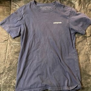 Patagonia Mens S/S Shirt Size S Navy Blue